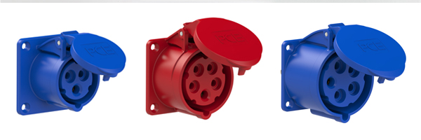 Bases empotrables rectas IP44