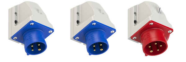 Bases empotrables rectas IP44